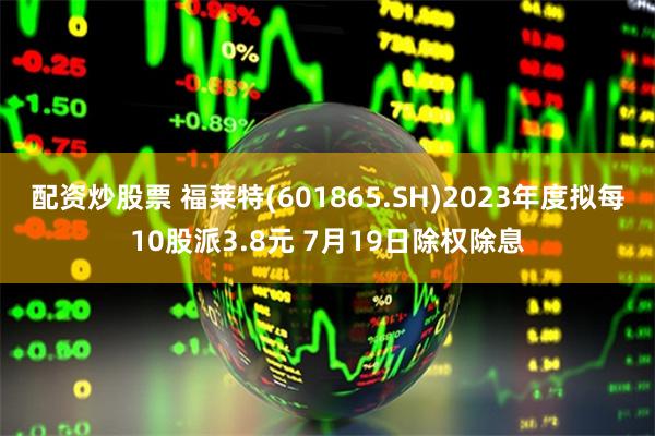 配资炒股票 福莱特(601865.SH)2023年度拟每10股派3.8元 7月19日除权除息